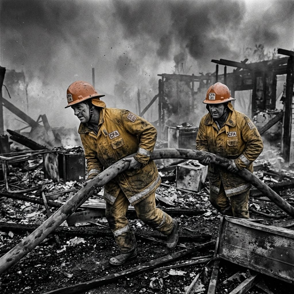 Firefighters in 1983