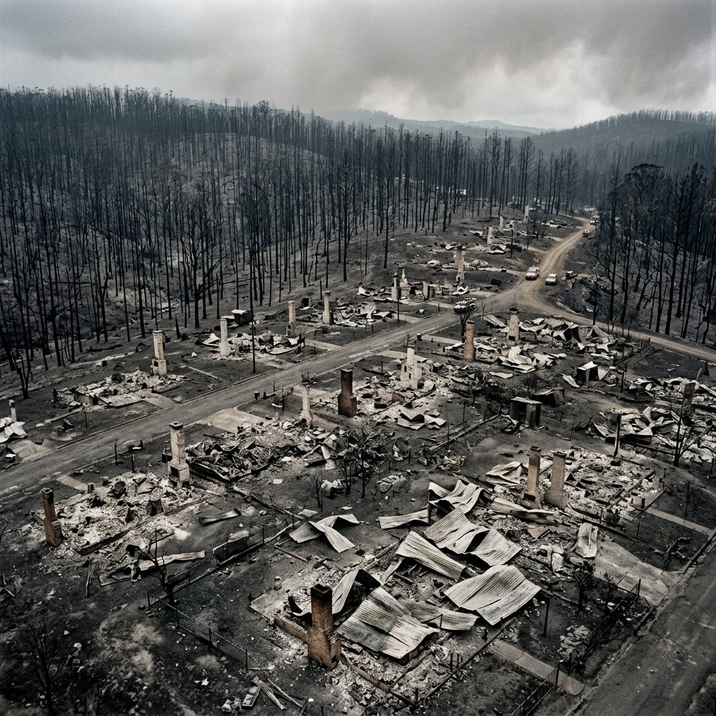 Marysville after Black Saturday