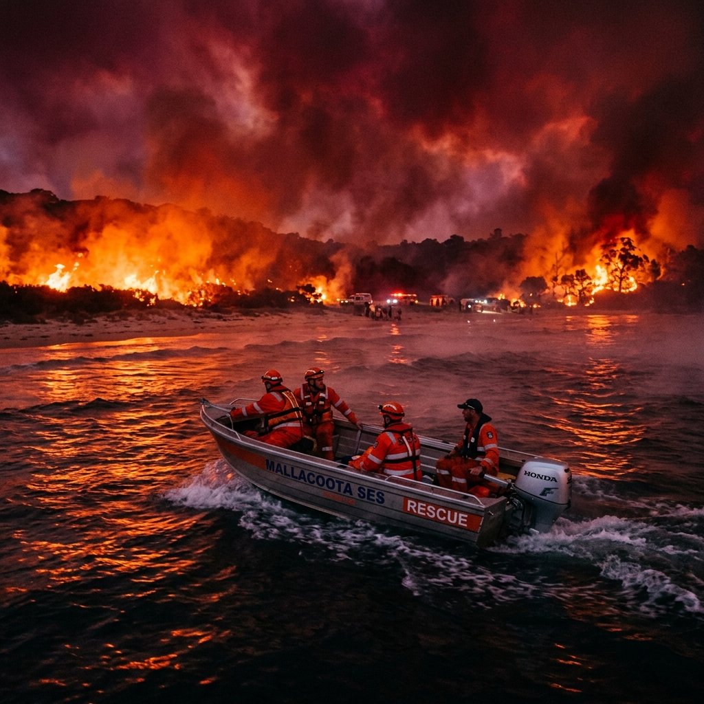 Mallacoota Coast during Black Summer