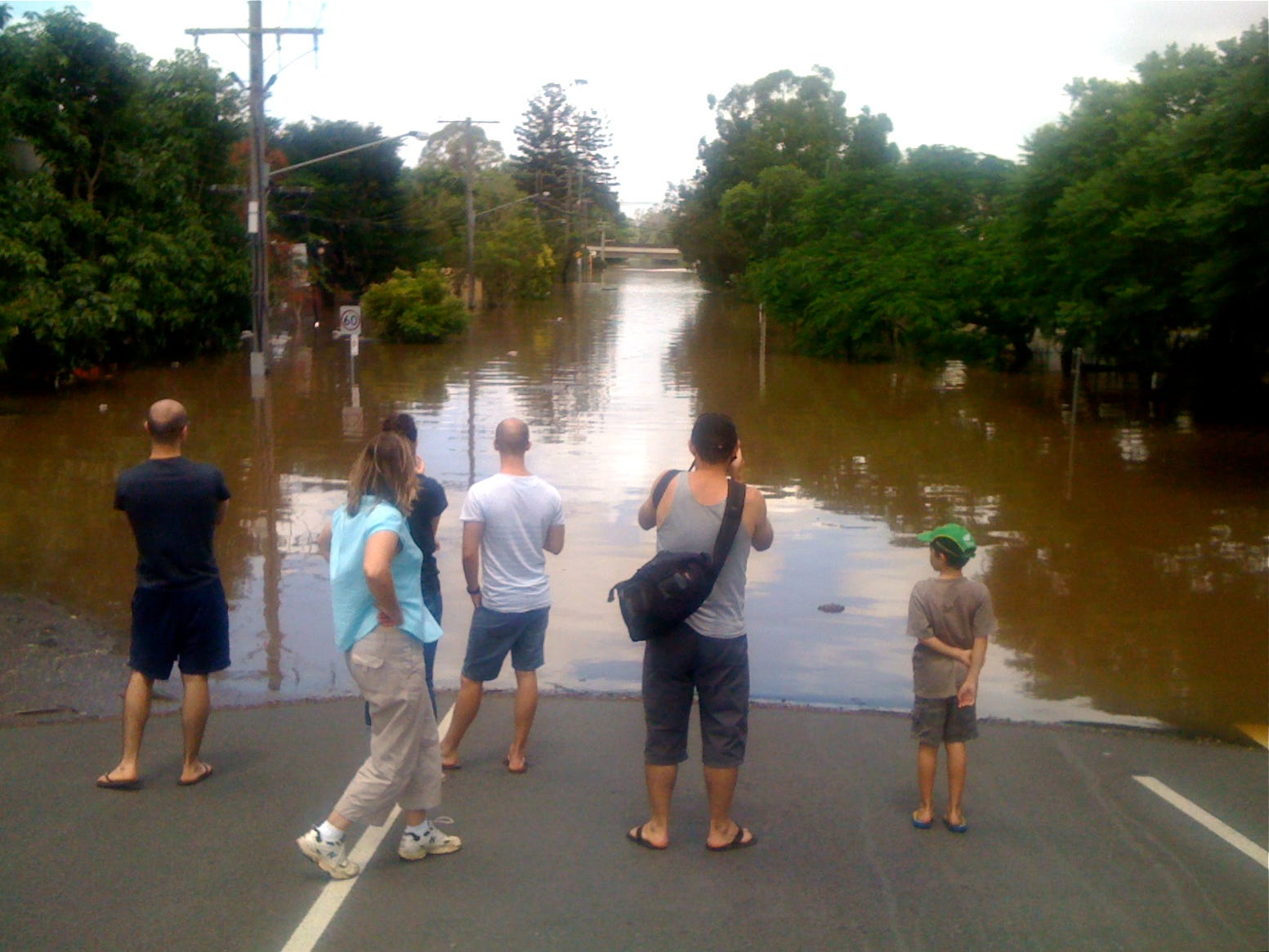 2010–11 Queensland floods photograph 10 of 20: infrastructure and water