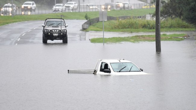 2022 SEQ floods photograph 12 of 14: wide flood view